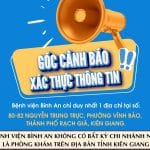 GÓC CẢNH BÁO & XÁC THỰC THÔNG TIN