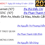 Chương trình sinh hoạt KHKT Medic 7 – Ngày 26/10/2024 (Online)