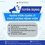 Bệnh viện Bình An thông báo tuyển dụng