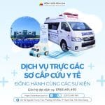 Dịch vụ trực gác sơ cấp cứu y tế đồng hành cùng các sự kiện