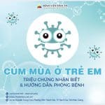 Cúm mùa ở trẻ em – Triệu chứng & hướng dẫn phòng bệnh